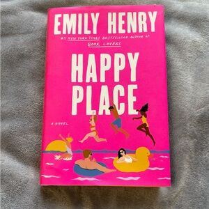 Happy Place by Emily Henry - Pink Cover